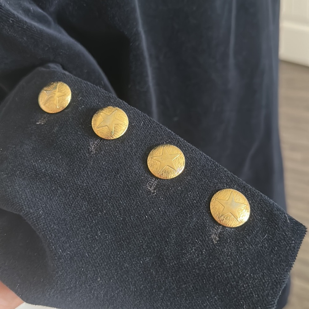Laurel Velvet Blazer - Size 42/US 12 - Picture 5 of 8